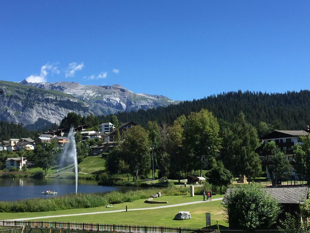 Hotel Bellaval Laax Bagian luar foto